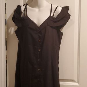 A Little Off Slit tunic